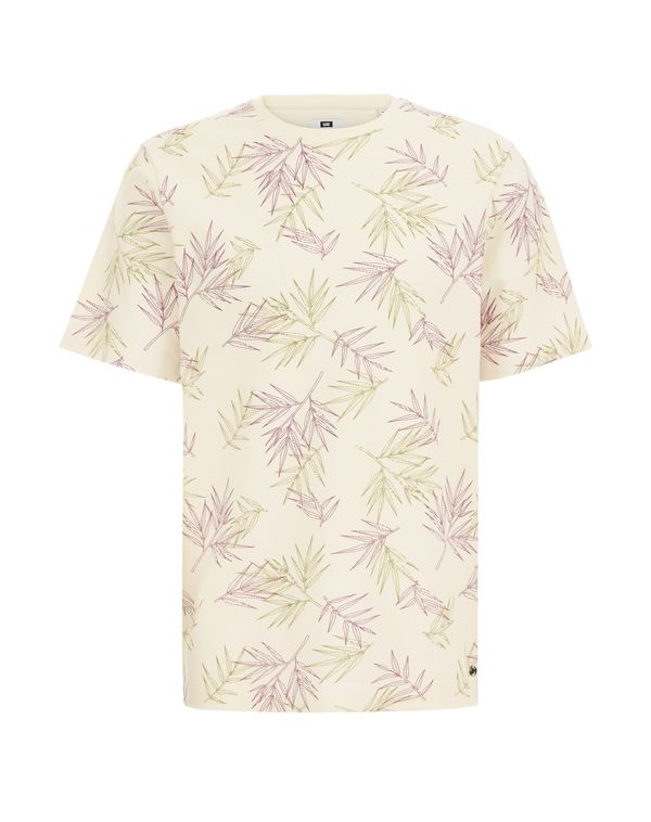 WE Fashion WE Fashion Тениска  слонова кост / мръсно бяло