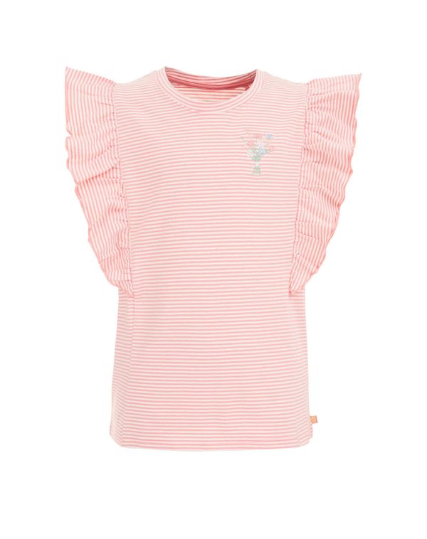 WE Fashion WE Fashion Тениска  светлосиньо / светлозелено / бледорозово / бяло