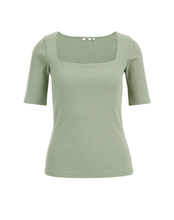 WE Fashion WE Fashion Тениска  светлозелено
