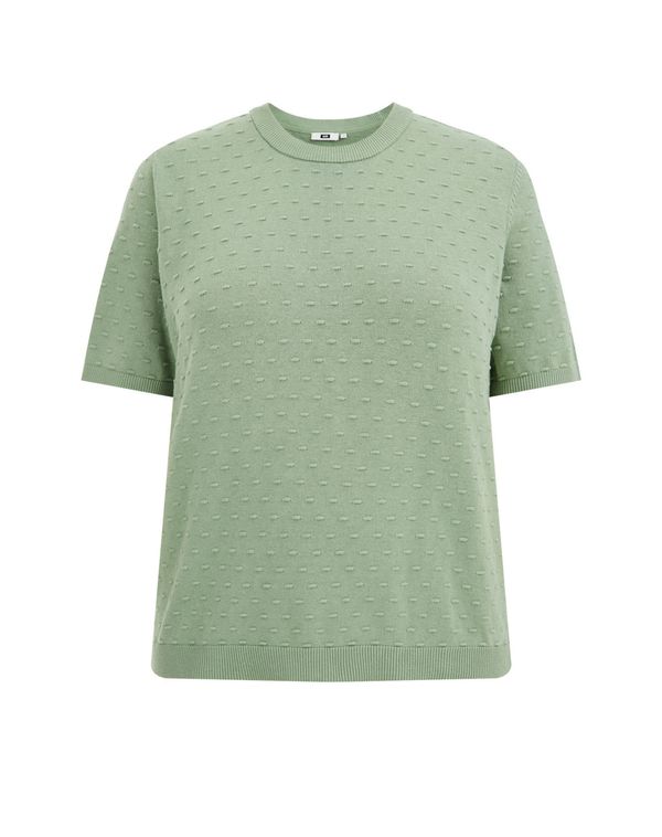 WE Fashion WE Fashion Тениска  светлозелено