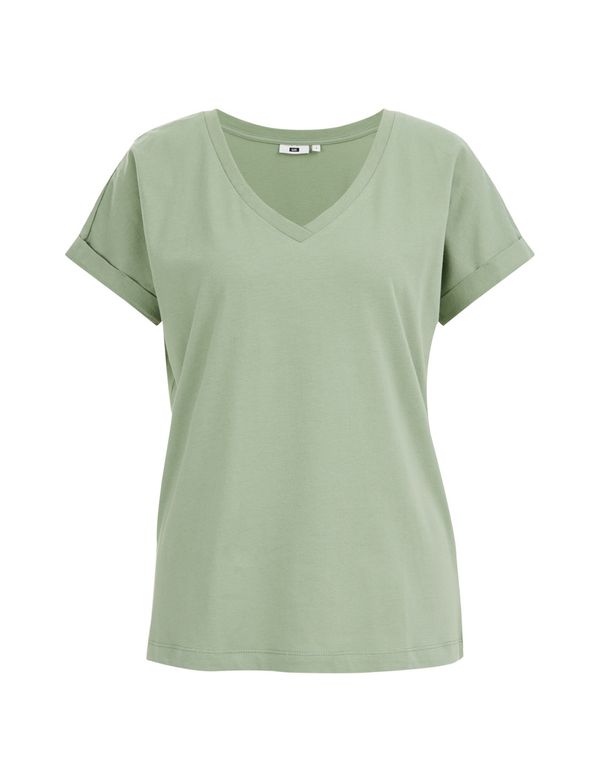 WE Fashion WE Fashion Тениска  зелено