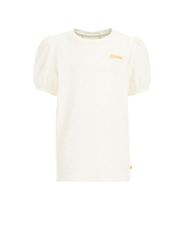 WE Fashion WE Fashion Тениска  жълто / бяло