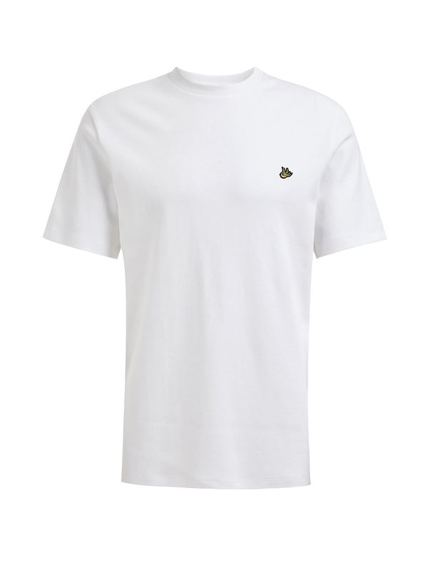 WE Fashion WE Fashion Тениска  жълто / черно / бяло