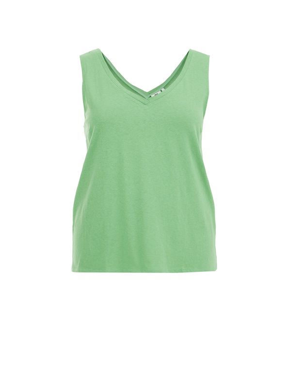 WE Fashion WE Fashion Топ  зелено