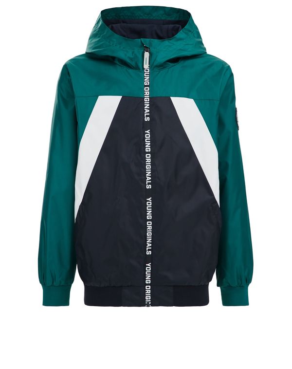 WE Fashion WE Fashion Зимно яке  нощно синьо / смарагдово зелено / бяло