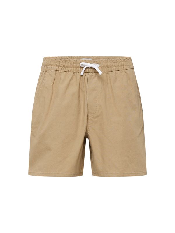 WEEKDAY WEEKDAY Панталон 'Olsen'  тъмнобежово / бяло