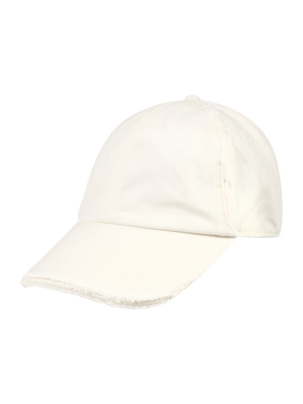 WEEKDAY WEEKDAY Шапка с козирка  естествено бяло