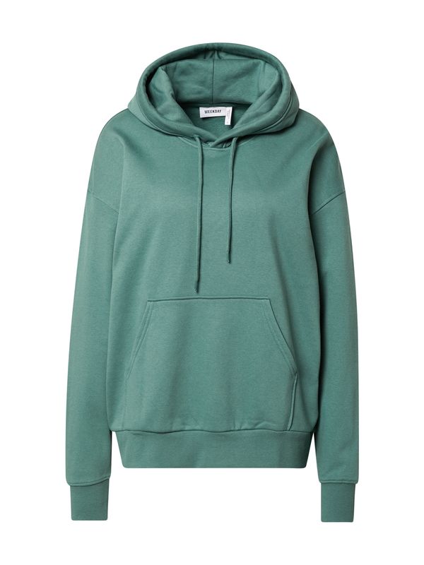 WEEKDAY WEEKDAY Суичър 'Alisa'  смарагдово зелено