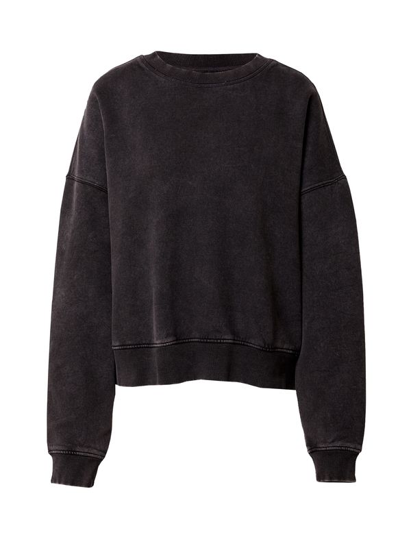 WEEKDAY WEEKDAY Суичър  антрацитно черно