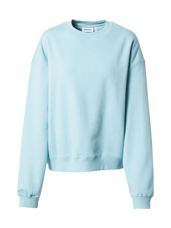 WEEKDAY WEEKDAY Суичър 'Essence Standard'  светлосиньо