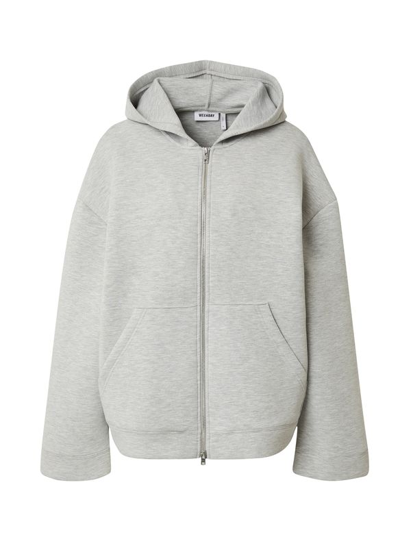 WEEKDAY WEEKDAY Суичъри с качулка  светлосиво