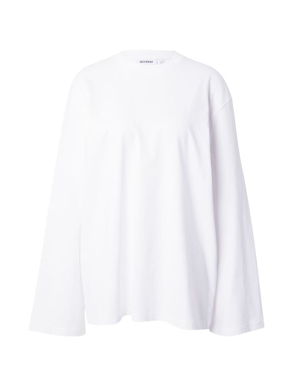 WEEKDAY WEEKDAY Свободна дамска риза  мръсно бяло