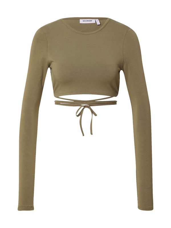 WEEKDAY WEEKDAY Тениска  каки