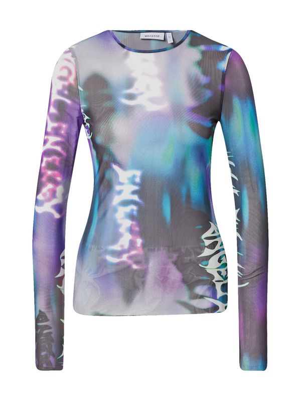 WEEKDAY WEEKDAY Тениска  светлолилаво / пъстро