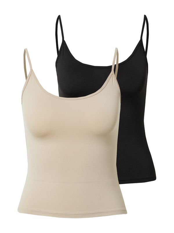 WEEKDAY WEEKDAY Топ  бежово / черно