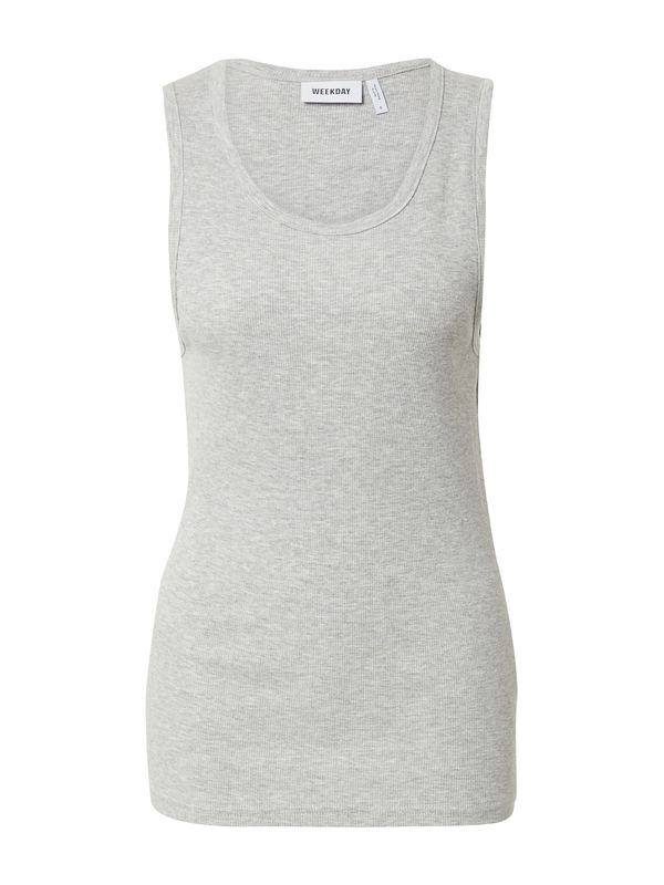 WEEKDAY WEEKDAY Топ  сив меланж