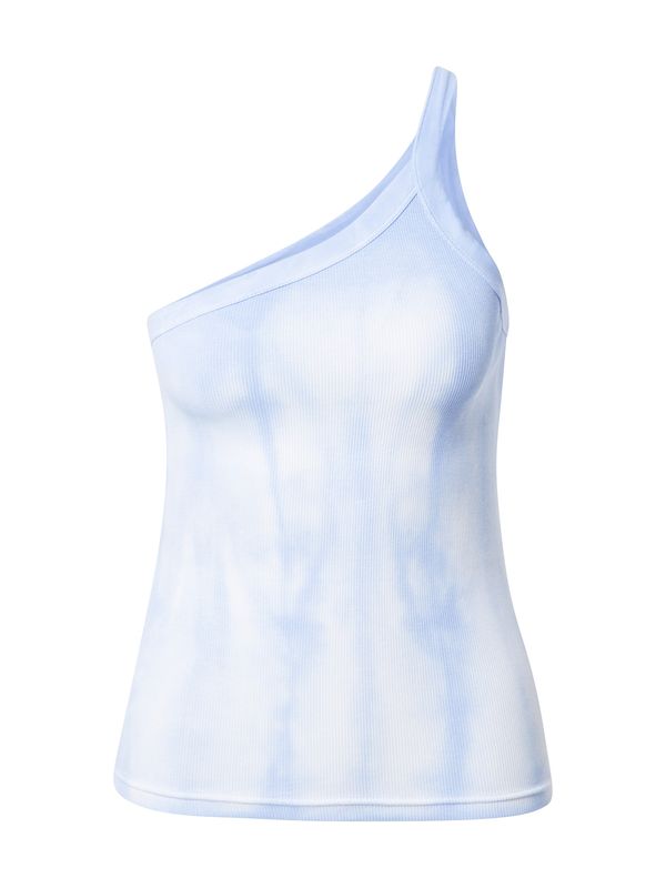 WEEKDAY WEEKDAY Топ  светлосиньо / бяло