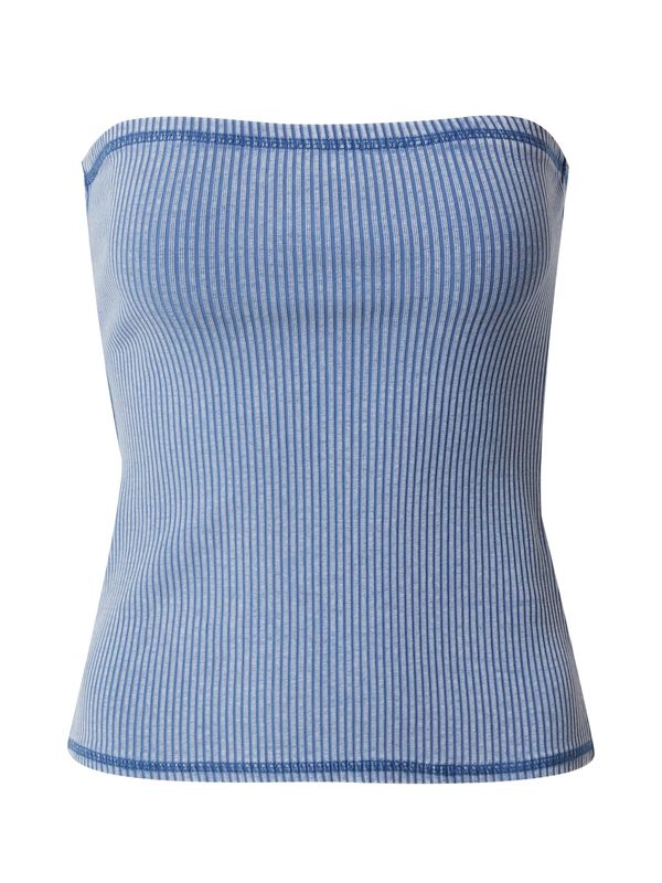 WEEKDAY WEEKDAY Топ 'Tania'  гълъбово синьо / светлосиньо