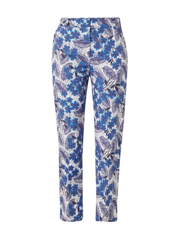 Weekend Max Mara Weekend Max Mara Панталон 'RAVELLO'  синьо / морскосиньо / нейви синьо / бяло