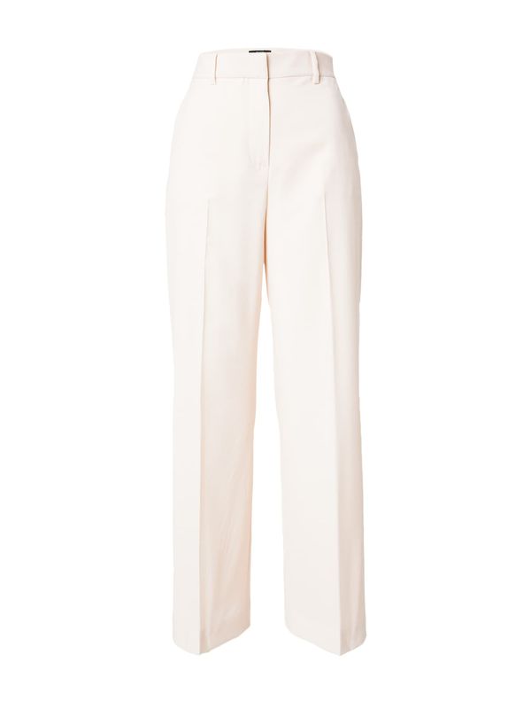 Weekend Max Mara Weekend Max Mara Панталон с ръб 'ANGOLA'  слонова кост