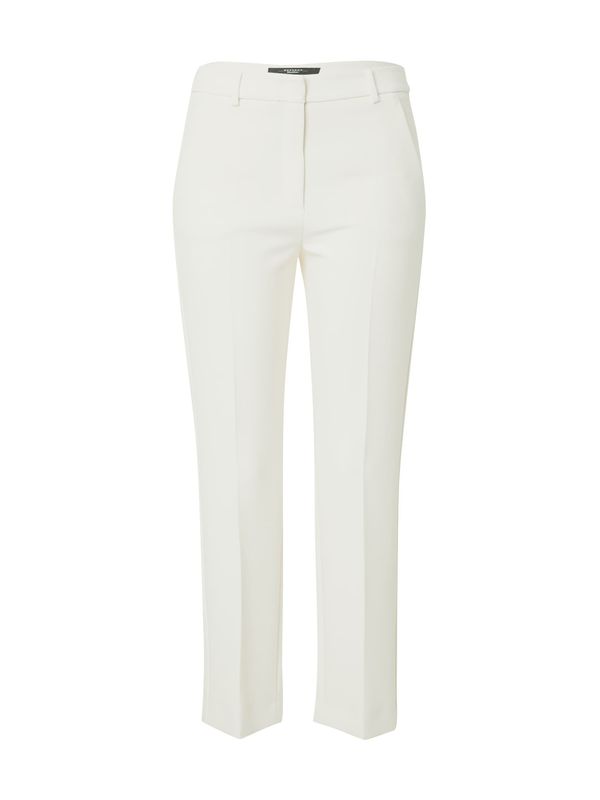 Weekend Max Mara Weekend Max Mara Панталон с ръб 'RANA'  бяло