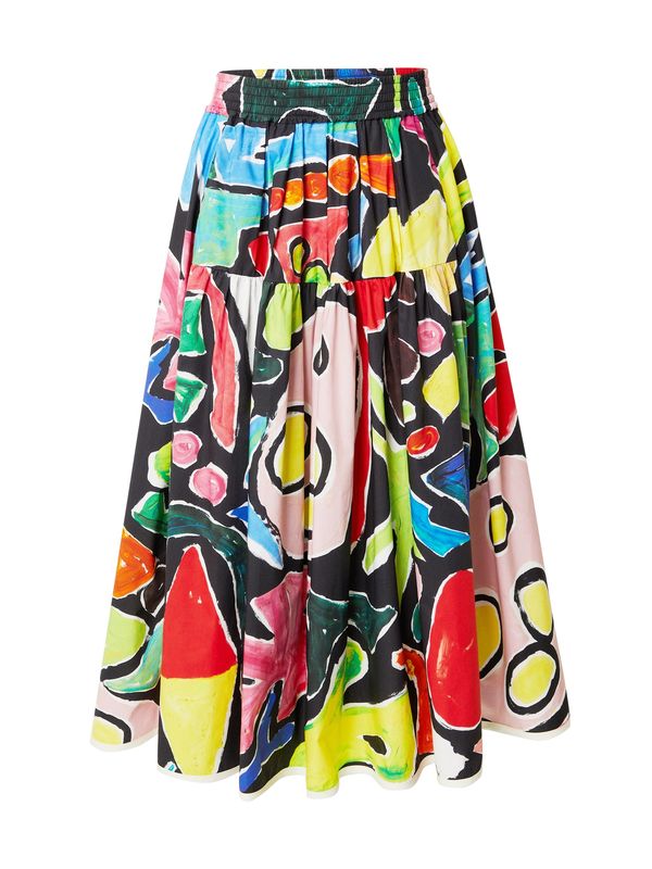 Weekend Max Mara Weekend Max Mara Пола 'OSSIDO'  лазурно синьо / оранжево / бледорозово / черно