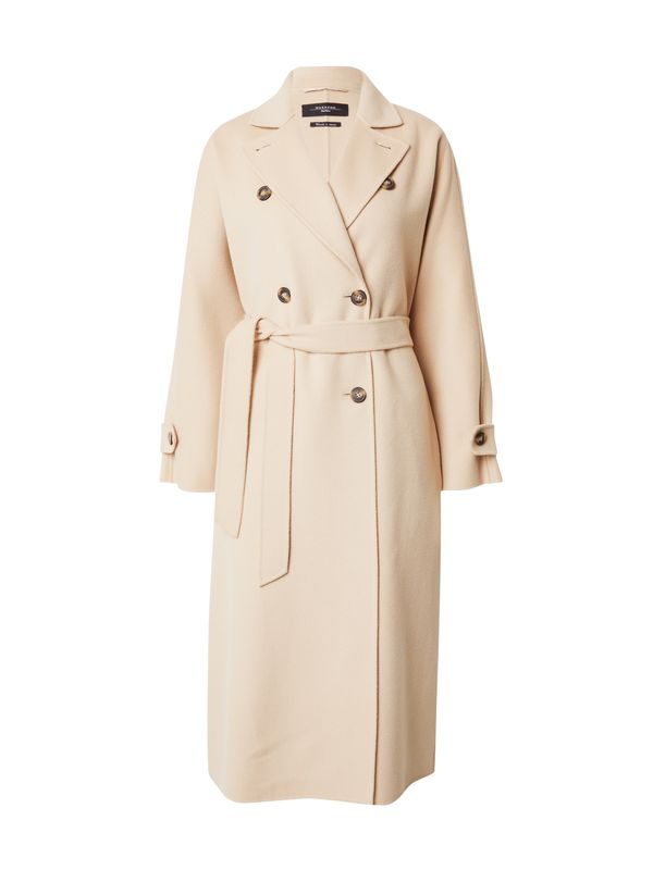 Weekend Max Mara Weekend Max Mara Преходно палто 'AFFETTO'  кремаво