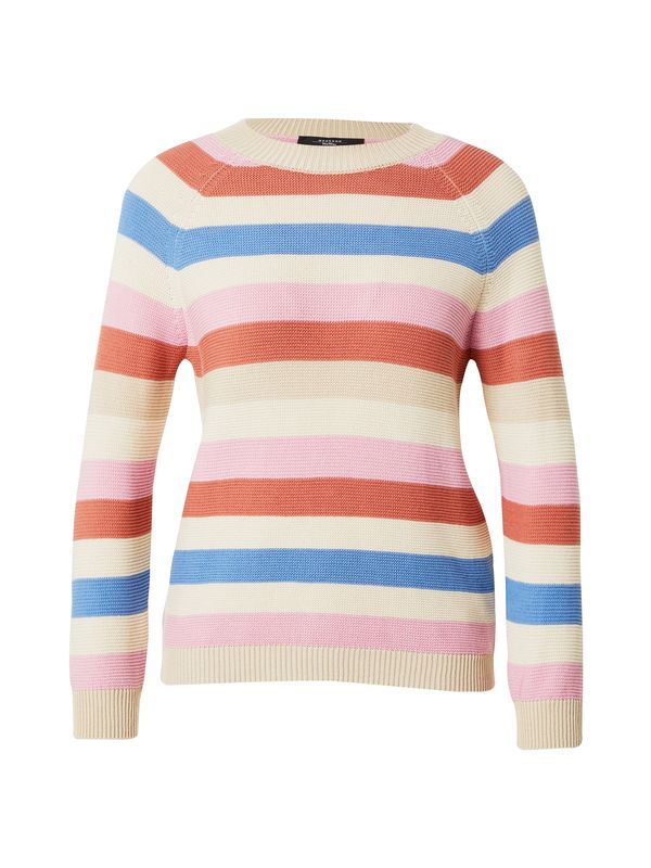 Weekend Max Mara Weekend Max Mara Пуловер 'LINZ'  светлобежово / лазурно синьо / тъмно коралово / светлорозово