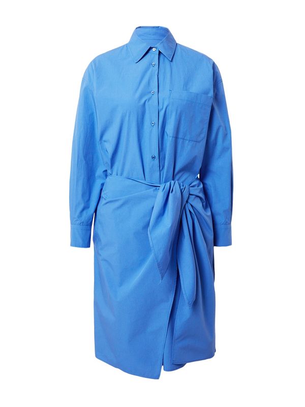 Weekend Max Mara Weekend Max Mara Рокля тип риза 'AVOCADO'  кралско синьо