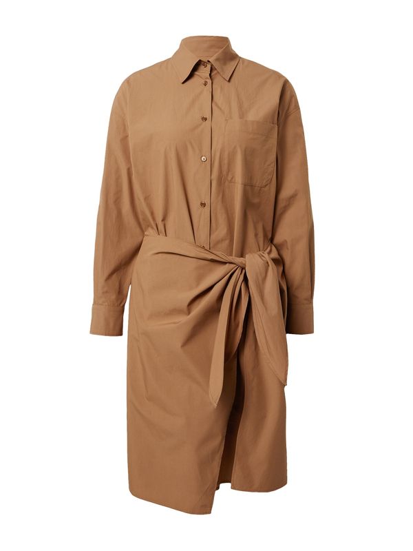 Weekend Max Mara Weekend Max Mara Рокля тип риза 'AVOCADO'  пуебло оранжево-кафяво
