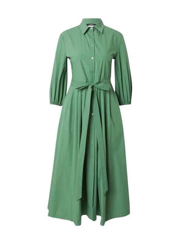 Weekend Max Mara Weekend Max Mara Рокля тип риза 'FAENZA'  зелено