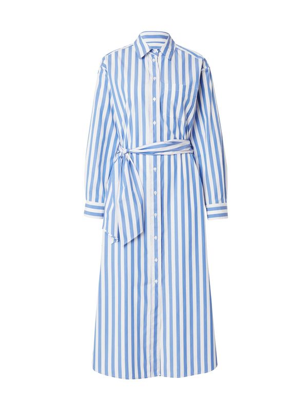 Weekend Max Mara Weekend Max Mara Рокля тип риза 'FALASCO'  светлосиньо / мръсно бяло