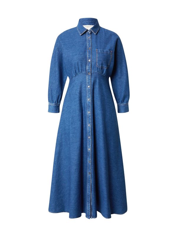 Weekend Max Mara Weekend Max Mara Рокля тип риза 'YEMEN'  син деним