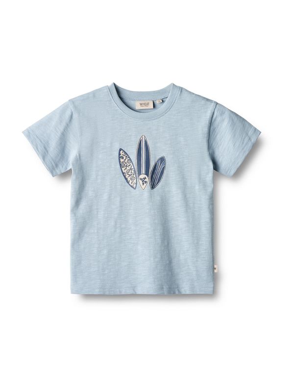 Wheat Wheat Тениска  светлосиньо / тъмносиньо / бяло