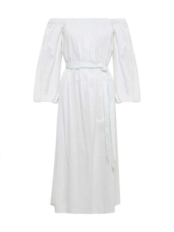 Willa Willa Рокля 'LEETONMIDIDRESS'  бяло