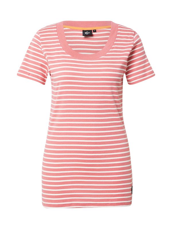 WLD WLD Тениска 'Crossroads'  корал / бяло