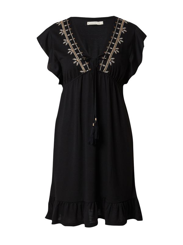 Women' Secret Women' Secret Лятна рокля  кремаво / златистожълто / черно