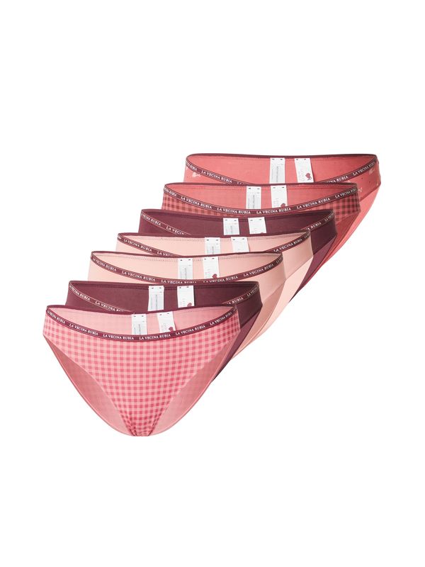 Women' Secret Women' Secret Слип 'LVR ENGLISH'  боровинка / бледорозово / малина / бяло