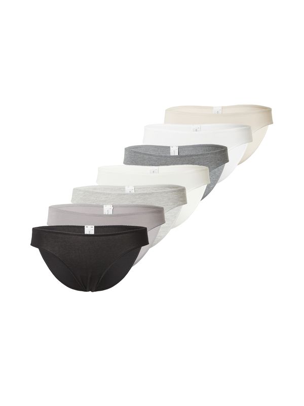 Women' Secret Women' Secret Слип 'NEUTRAL'  сиво / тъмносиво / черно / бяло