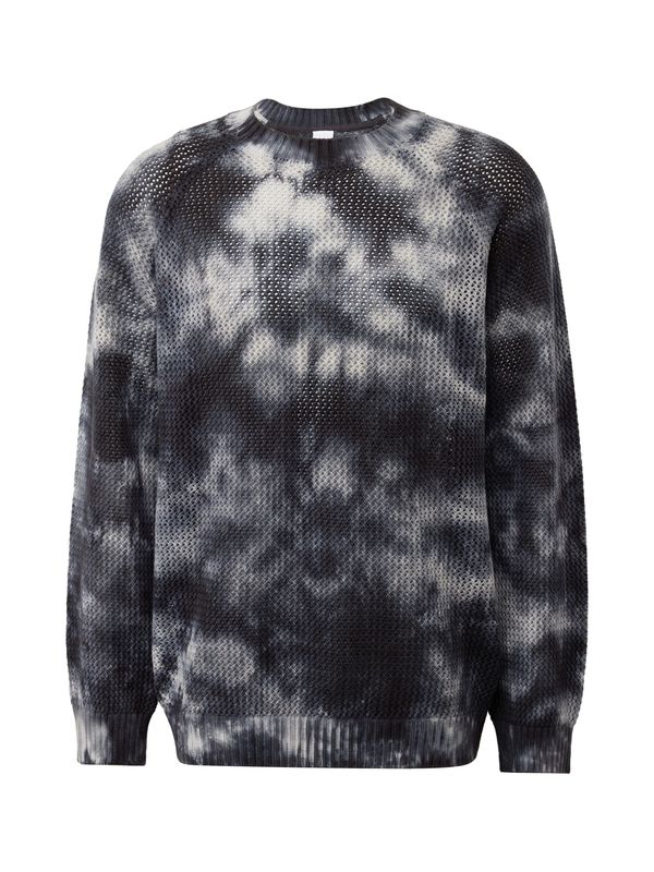 Won Hundred Won Hundred Пуловер 'Otis'  базалтово синьо / сиво-бежово / черно