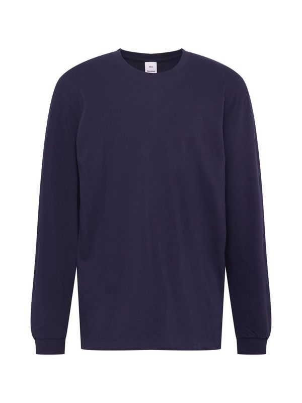 Won Hundred Won Hundred Тениска 'Kim'  нейви синьо / бяло