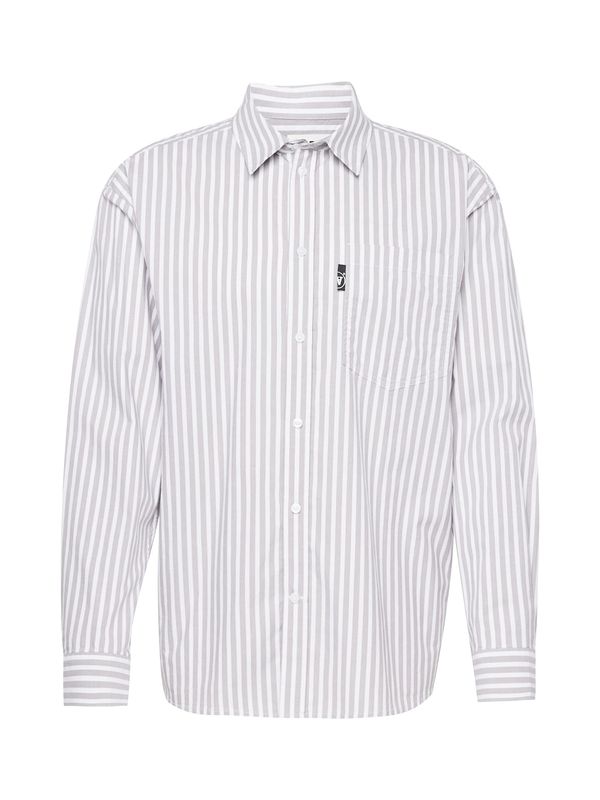 WOOD WOOD WOOD WOOD Риза 'Day'  сиво / бяло