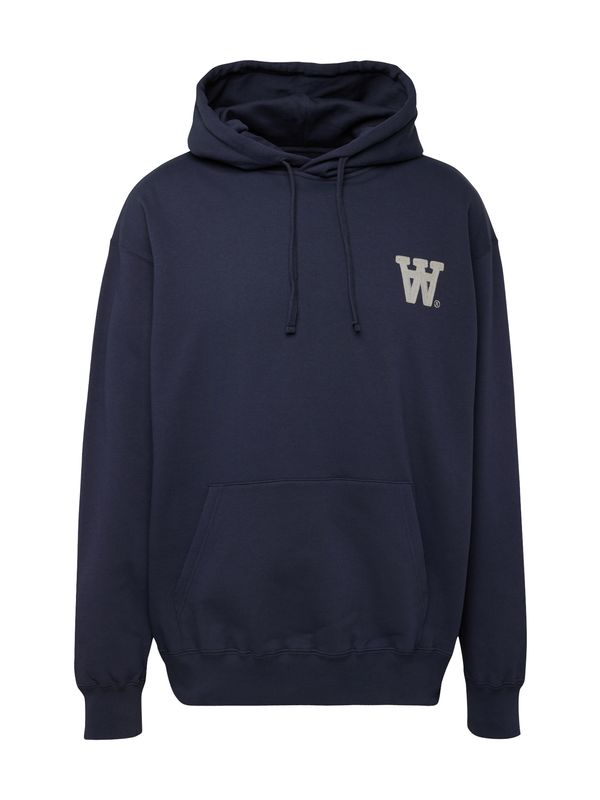 WOOD WOOD WOOD WOOD Суичър 'Cass'  нейви синьо / бяло