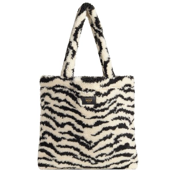 Wouf Wouf "Чанта тип ""Shopper"""  бежово / злато / черно