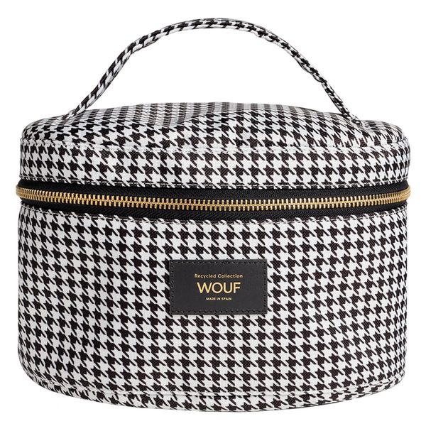 Wouf Wouf Чанта за козметика 'Daily '  злато / черно / бяло