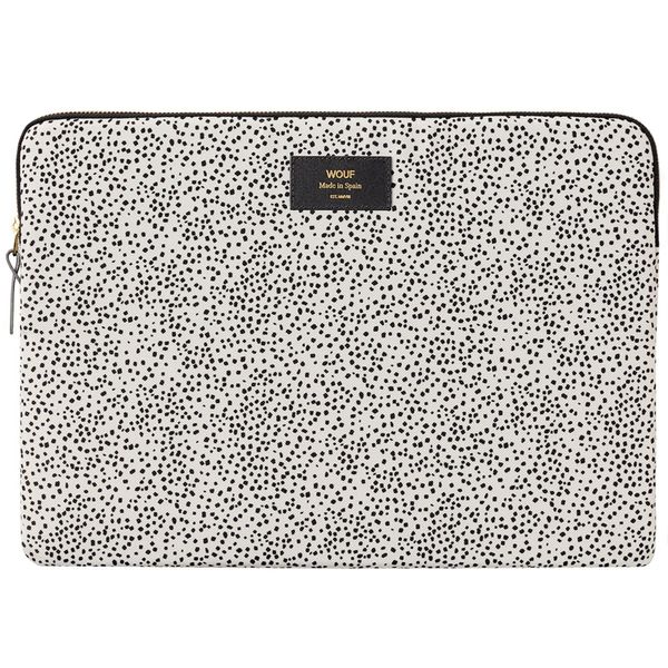 Wouf Wouf Чанта за лаптоп  светлосиво / черно