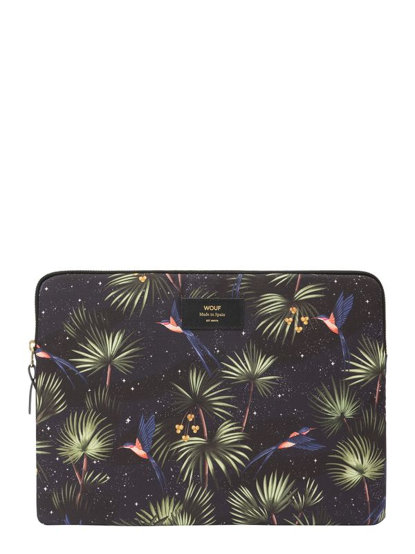 Wouf Wouf Чанта за лаптоп  тъмносиньо / тъмнозелено / розово