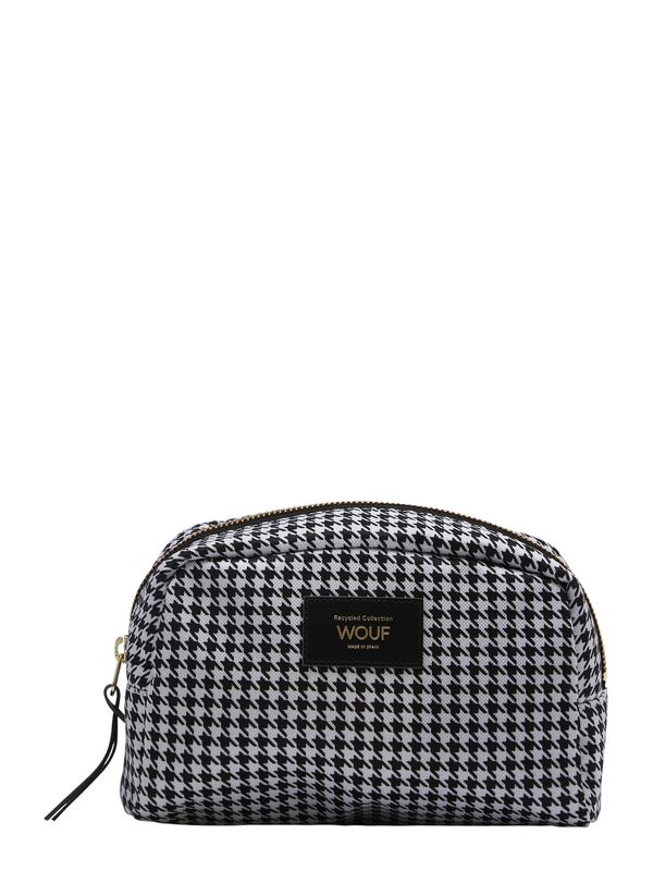 Wouf Wouf Чанта за тоалетни принадлежности 'Celine'  злато / черно / мръсно бяло