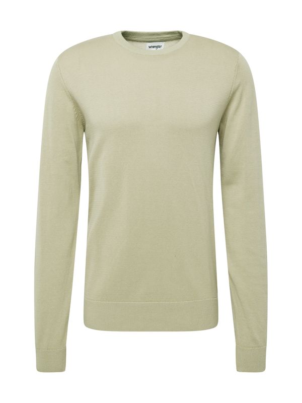 WRANGLER WRANGLER Пуловер  пастелно зелено