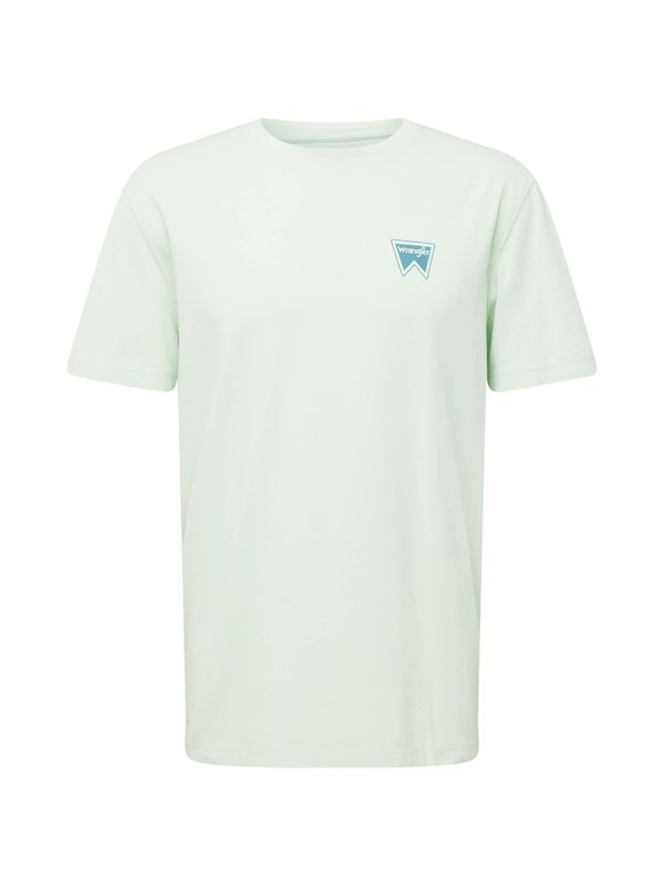 WRANGLER WRANGLER Тениска  синя тинтява / мента / оранжево